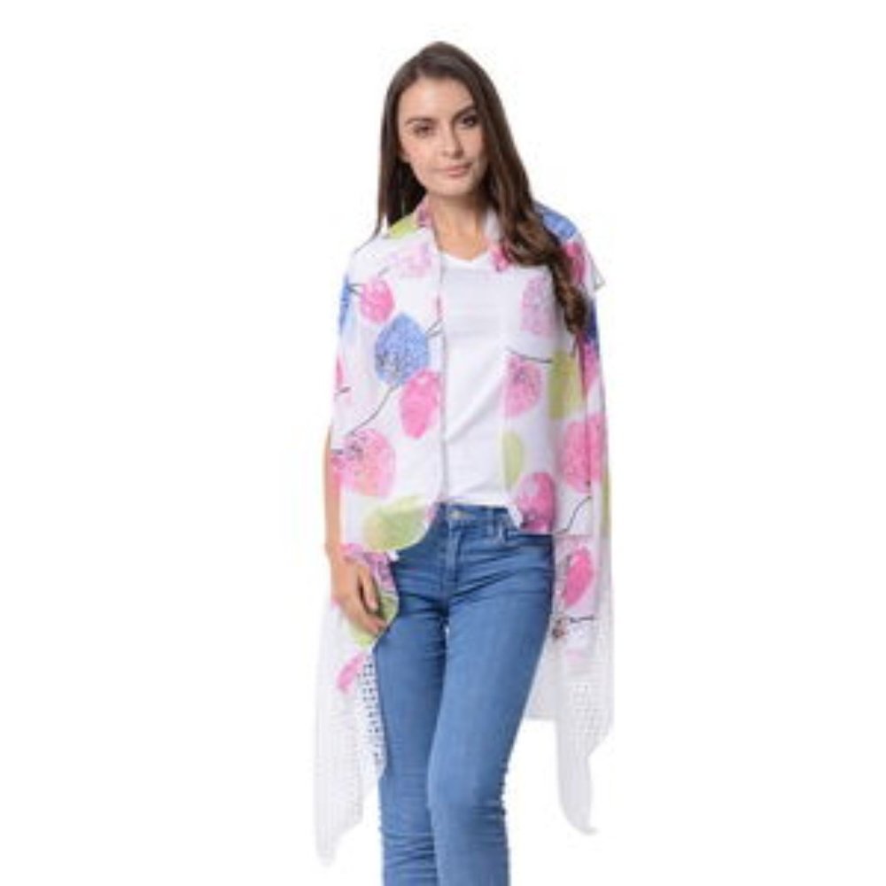 Multi Color Kimono Lace Bottom